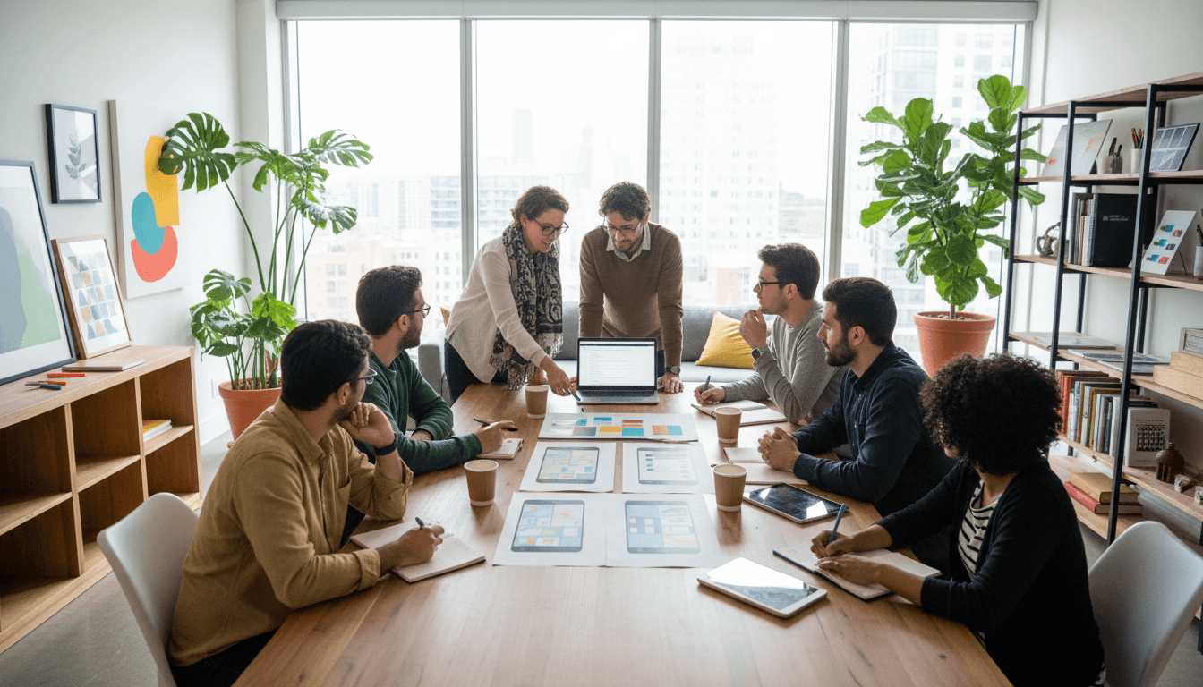 Local contractors and small business owners collaborating